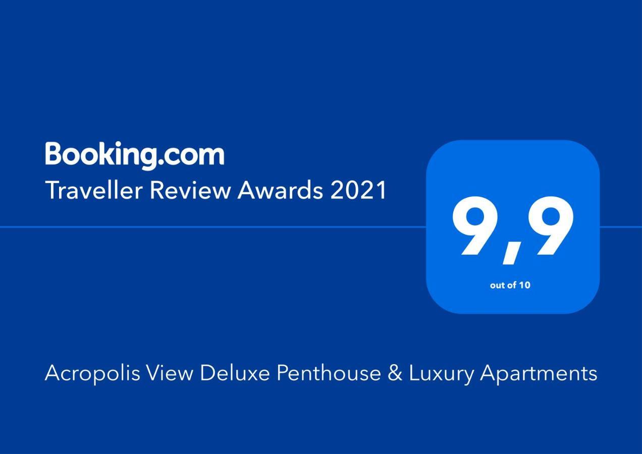 Acropolis View Deluxe Penthouse & Luxury Apartments Athen Eksteriør bilde