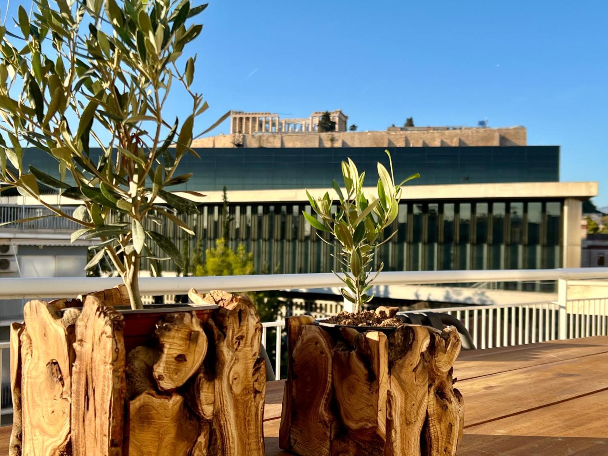 Acropolis View Deluxe Penthouse & Luxury Apartments Athen Rom bilde