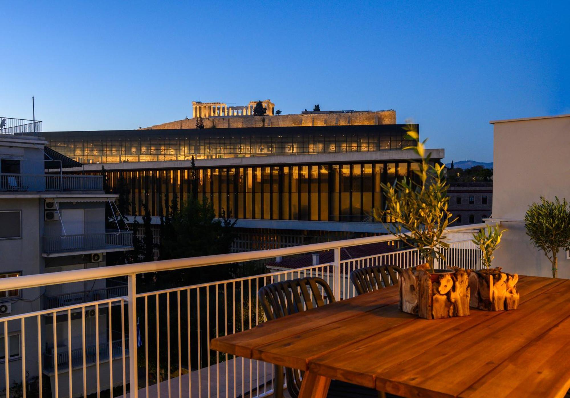 Acropolis View Deluxe Penthouse & Luxury Apartments Athen Rom bilde